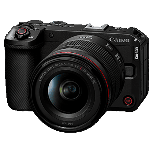 Canon EOS R6 V with RF20-50mm f/4L IS USM PZ lens kit