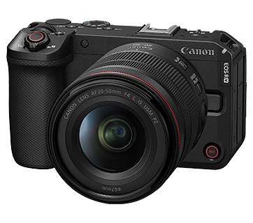 Canon EOS R6 V with RF20-50mm f/4L IS USM PZ lens kit